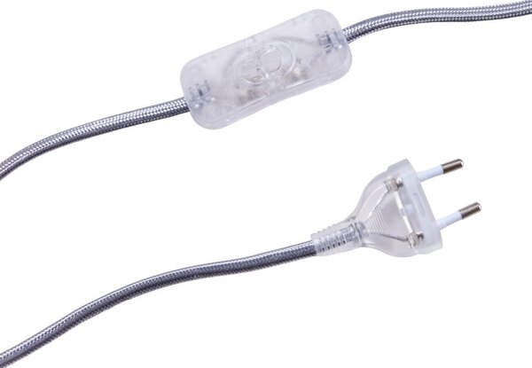 STILO Stolní lampa 12 cm - stříbrná