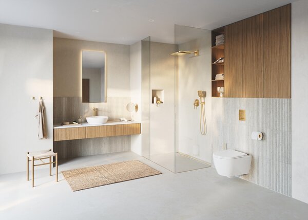 Grohe Rainshower sprchová hlavice Brushed Cool Sunrise 26582GN0