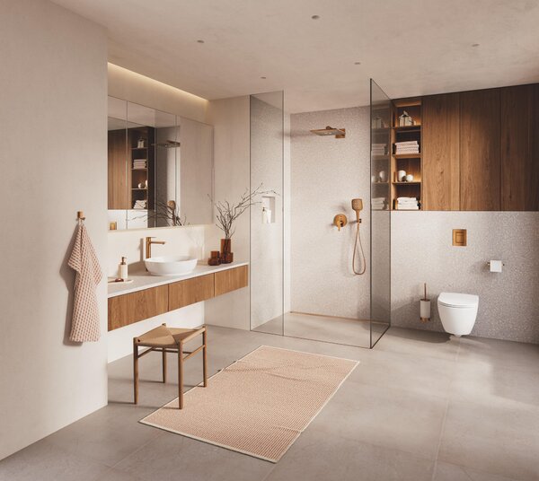 Grohe Rainshower sprchová hlavice Brushed Warm Sunset 26582DL0