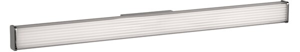 ACB Iluminacion Nástěnné LED svítidlo DUNE, š. 90 cm, 22W, CRI90, IP44, CCT switch 3000-4000K Barva: Chrom, Stmívání: ON/OFF (bez stmívání)