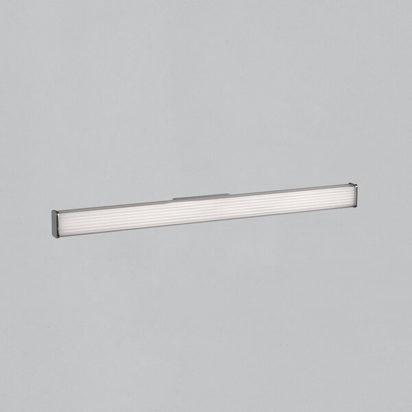 ACB Iluminacion Nástěnné LED svítidlo DUNE, š. 90 cm, 22W, CRI90, IP44, CCT switch 3000-4000K Barva: Chrom, Stmívání: ON/OFF (bez stmívání)
