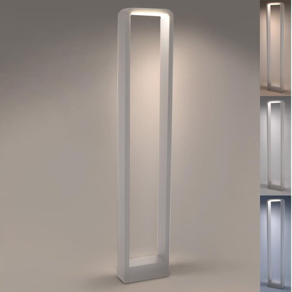 Brilagi - LED Venkovní lampa BARI LED/7W/230V 3000/4000/6000K bílá IP54 80 cm