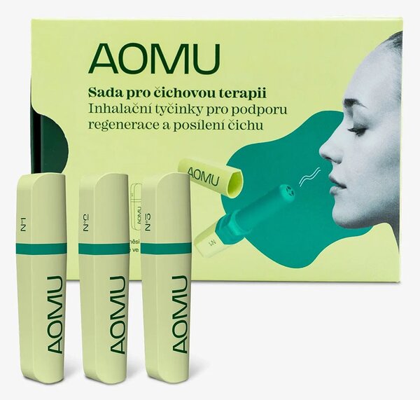 AOMU Čichová terapie - sada inhalačních tyčinek pro posílení čichu