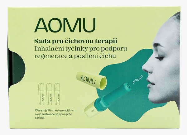 AOMU Čichová terapie - sada inhalačních tyčinek pro posílení čichu
