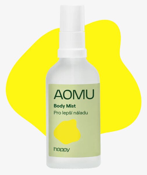 AOMU Happy Body Mist přírodní mlha pro lepší náladu Objem: 10 ml
