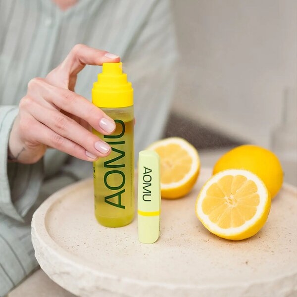 AOMU Happy Body Mist přírodní mlha pro lepší náladu Objem: 10 ml