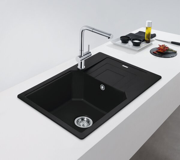Franke Urban granitový dřez 62x50 cm šedá/grafitová/onyx 114.0700.098