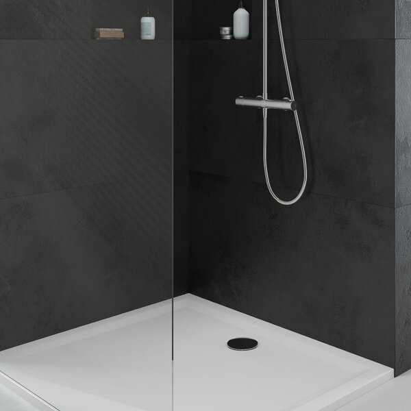 Oltens Superior čtvercová sprchová vanička 80x80 cm bílá 17002000
