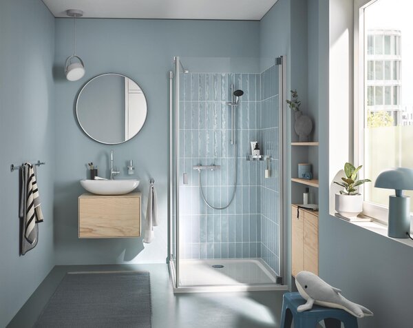 Grohe Precision Start sprchová baterie nastěnná s termostatem StarLight Chrome 34597001