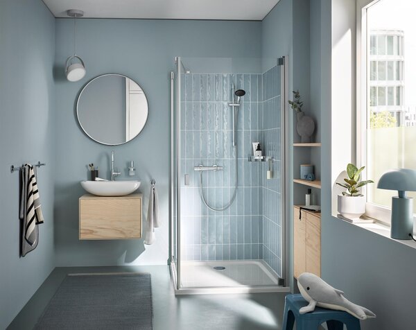 Grohe Precision Get sprchová baterie nastěnná s termostatem StarLight Chrome 34856000