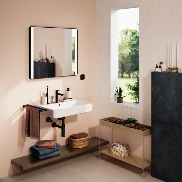 Hansgrohe Xanuia Q umyvadlo 65x48 cm obdélníkový klasický bílá lesk 60134450