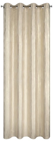 ZATEMŇOVACÍ ZÁVĚS NA KROUŽCÍCH EMILA 140X250 CM VZOROVANÁ