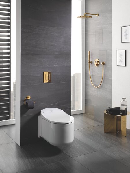 Grohe Skate splachovací tlačítko pro WC Cool Sunrise 38732GL0