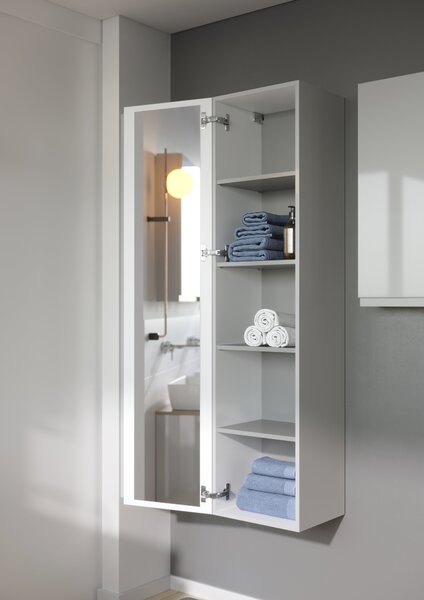 Cersanit Moduo skříňka 39.5x34x160 cm boční závěsná bílá S590-020-DSM