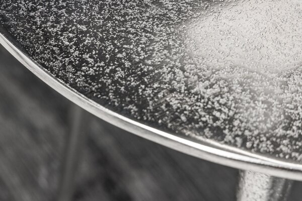 Konferenční stolek ELEMENTS sada 2 ks stříbrných