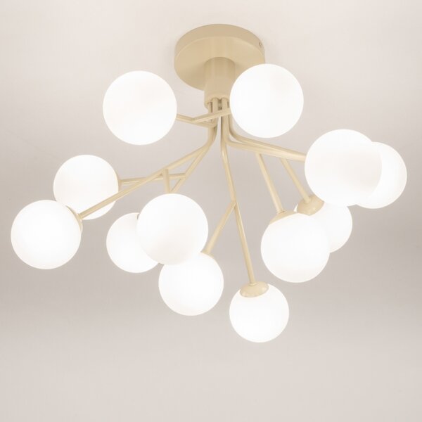 Stropní svítidlo do obýváku Element 12 Taupe (LMD)