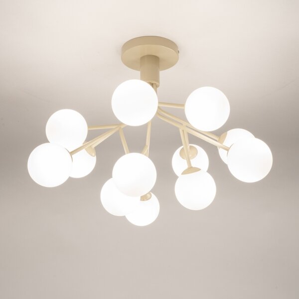 Stropní svítidlo do obýváku Element 12 Taupe (LMD)