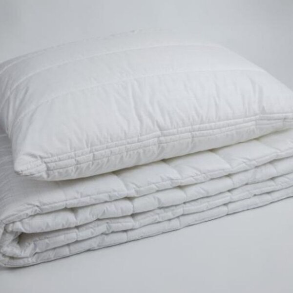 TiaHome Set Carbon polštář 90x70 cm + přikrývka 140x200cm