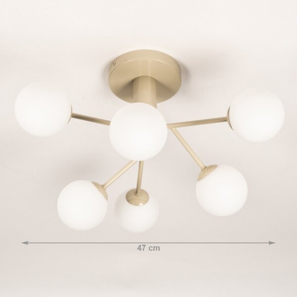 Stropní svítidlo do ložnice Element 6 Taupe (LMD)
