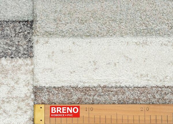 Breno Kusový koberec CASTRO Carved 5507/NQ2J, 67x120 cm, Vícebarevné