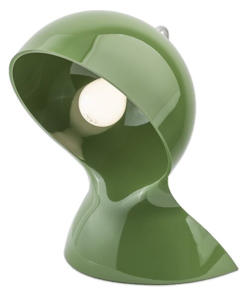 Stolní lampa Artemide, Dalú, Zelená, Obývací pokoj, Plast, Design