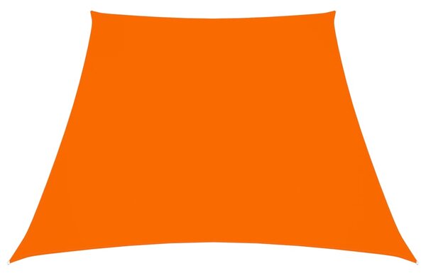 Stínicí plachta oxfordská látka lichoběžník 2/4 x 3 m oranžová