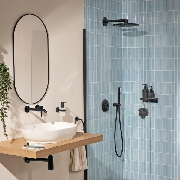 Grohe Essence New umyvadlová baterie pod omítku černá 199672431