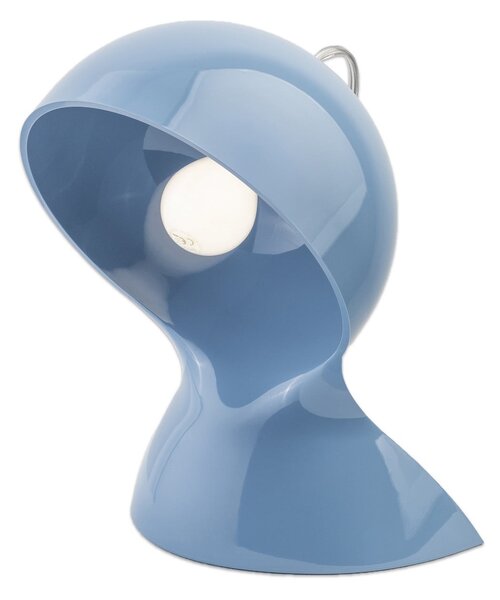 Stolní lampa Artemide, Dalú, Modrá, Obývací pokoj, Plast, Design