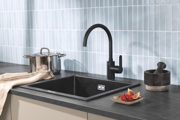 Grohe Get kuchyňská baterie stojící černá 314942431