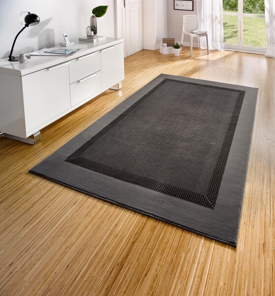 Hanse Home, Kusový koberec Basic 102497, 160x230, šedá, chodba / předsíň