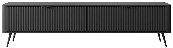 LANTE č | TV stolek E 200 2D | 200 cm | černá