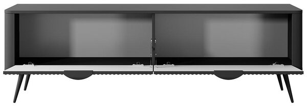 LANTE č | TV stolek F 163 2D | 163,2 cm | černá