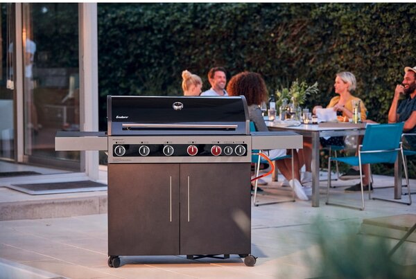 Plynový gril Boston Black 6 KR Turbo - ENDERS