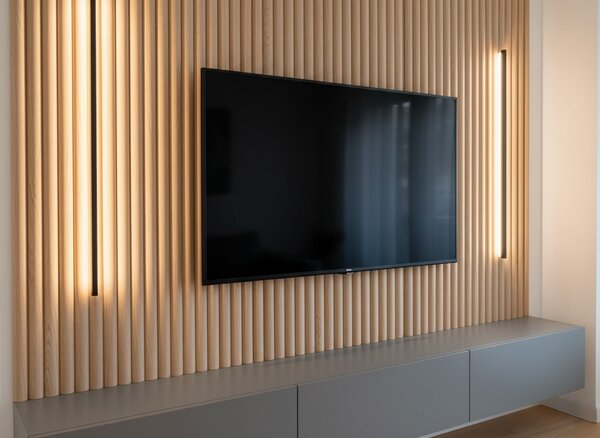 Horve Flexibilní akustický panel 2700 x 500 mm - dub