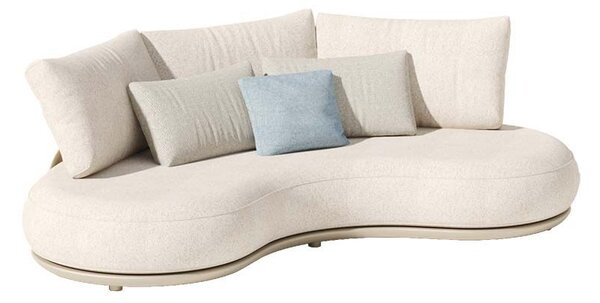 Zahradní rohová pohovka CALLA SAND BEIGE Exteriér | Zahradní pohovky