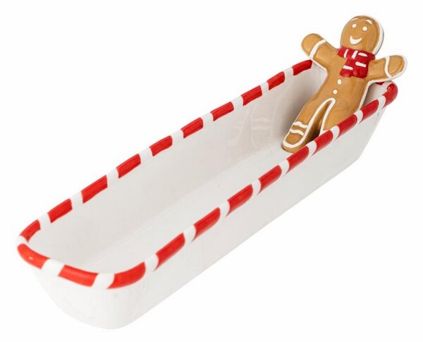 Servírovací mísa Ginnie Gingerbread 36,5 cm Bloomingville