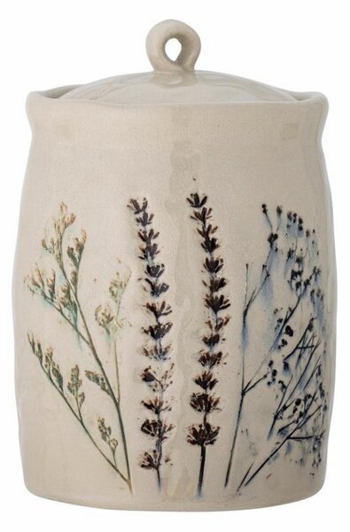 Kameninová dóza s víčkem Bea Nature 20,5 cm Bloomingville