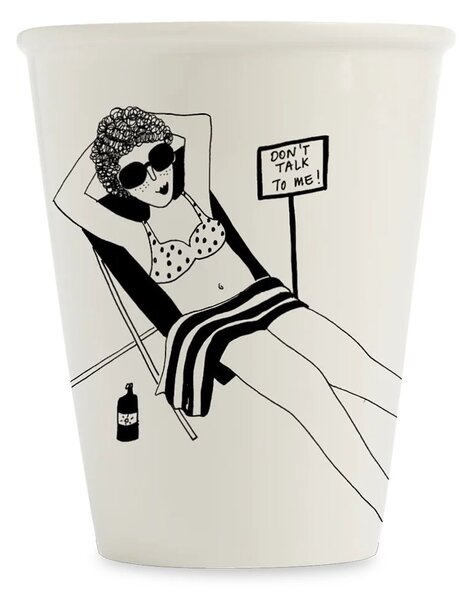 Porcelánový hrnek Don't Talk To Me 220 ml