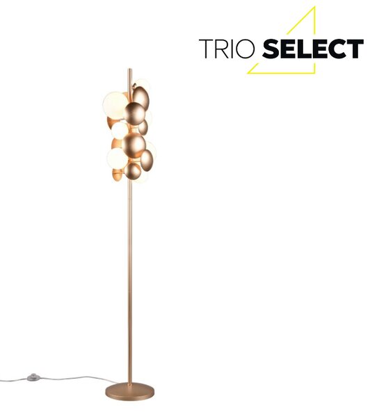 Trio SELECT T417400779 stojací lampa BUBBLE G9