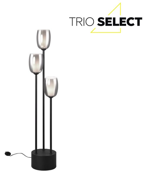 Trio SELECT T417500354 stojací lampa BARRET E14