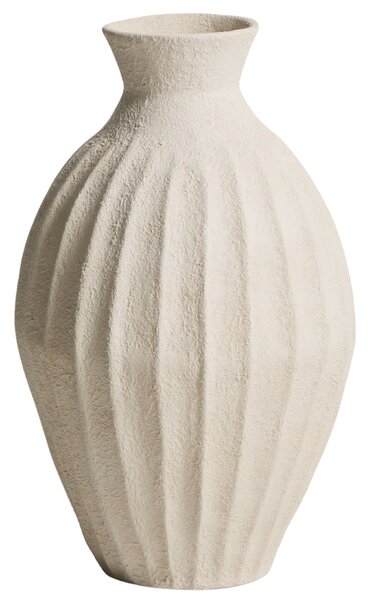 Kave Home Béžová váza Arquena 67 cm