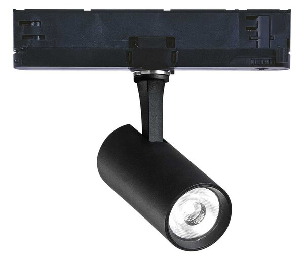 Ideal Lux Nastavitelný kompaktní LED reflektor FOX 08W CRI90 Barva: Černá, Chromatičnost: 4000K, Stmívání: On-Off
