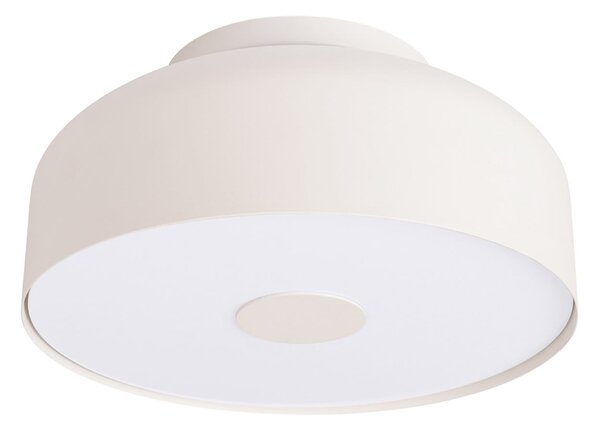 Stropní Lampa SOLLUX LIGHTING, CLARO, stmívatelné, Béžová, Obývací pokoj, Kov