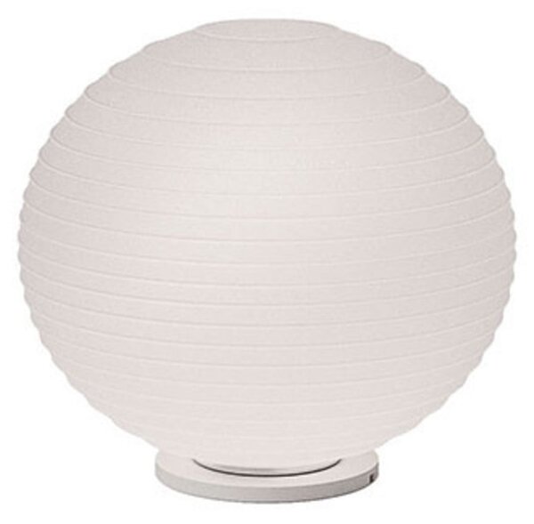 Stolní lampa Rotaliana, Flow Glass, stmívatelné, Bílá, Obývací pokoj, Sklo, Design