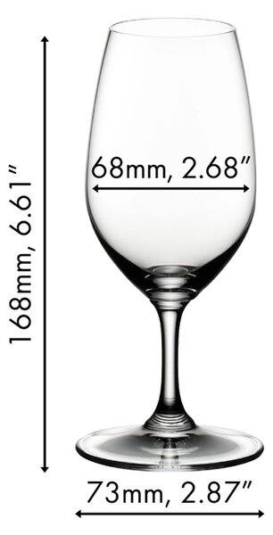 RIEDEL rum 200 ml, set 4 ks sklenic 6416/60