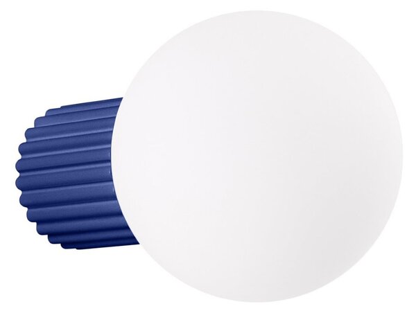 Nástěnná Svítidla SOLLUX LIGHTING, ORBI, stmívatelné, Modrá, Koupelna, Hliník