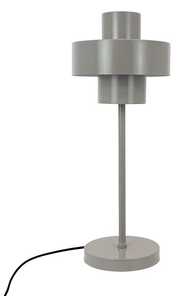 Stolní lampa Dyberg Larsen, Stoke, Šedá, Obývací pokoj, Kov, Design