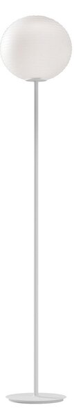 Stojací Lampa Rotaliana, Flow Glass, stmívatelné, Bílá, Obývací pokoj, Kov, Design