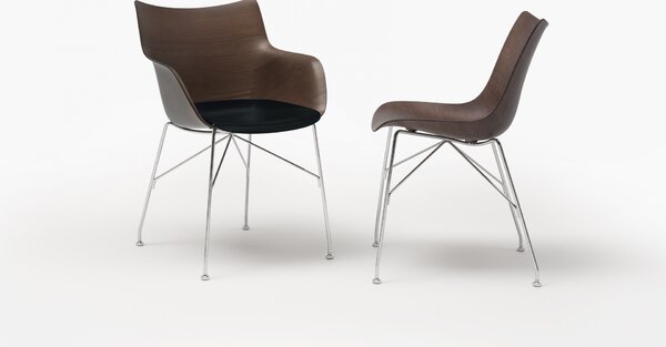 Kartell designové jídelní židle P/Wood