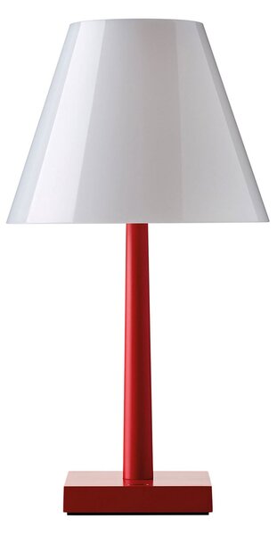 Stolní lampa Rotaliana, Dina+, stmívatelné, Červená, Obývací pokoj, Kov, Design